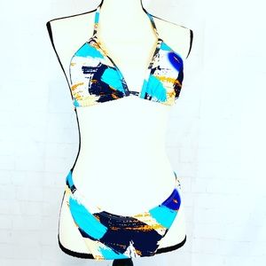 Shein Multicolor 2 Piece Bathing Suit Bikini Large